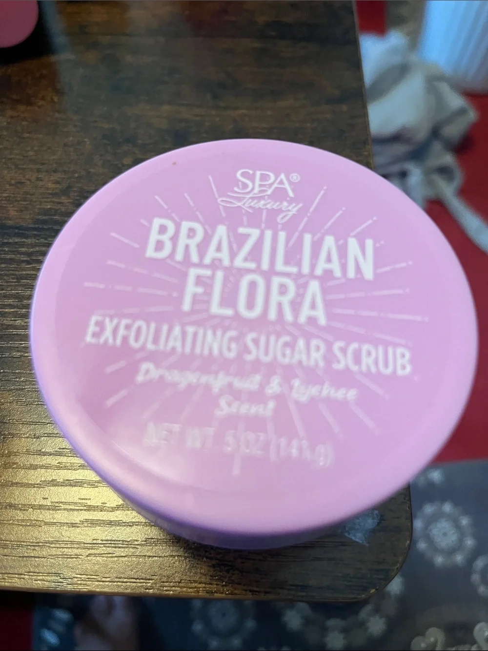 Brazilian Floral & Orchid Exfoliating Sugar Scrub - Pink & Purple